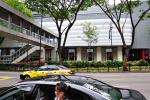 Pedestrian bridge over Scotts Rd