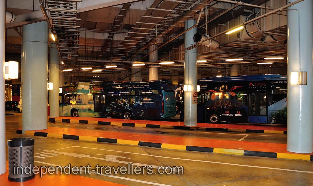 Here are the free tourist shuttles of Resorts World Sentosa