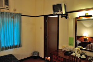 This is our room number 12 in the South East Asia Hotel where we stayed