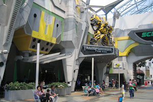Entrance of Transformers: The Ride