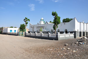 Modern mosque in the city