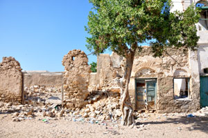 Ruins of an Ottoman-era building