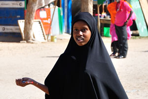 Young Somali girls in Berbera