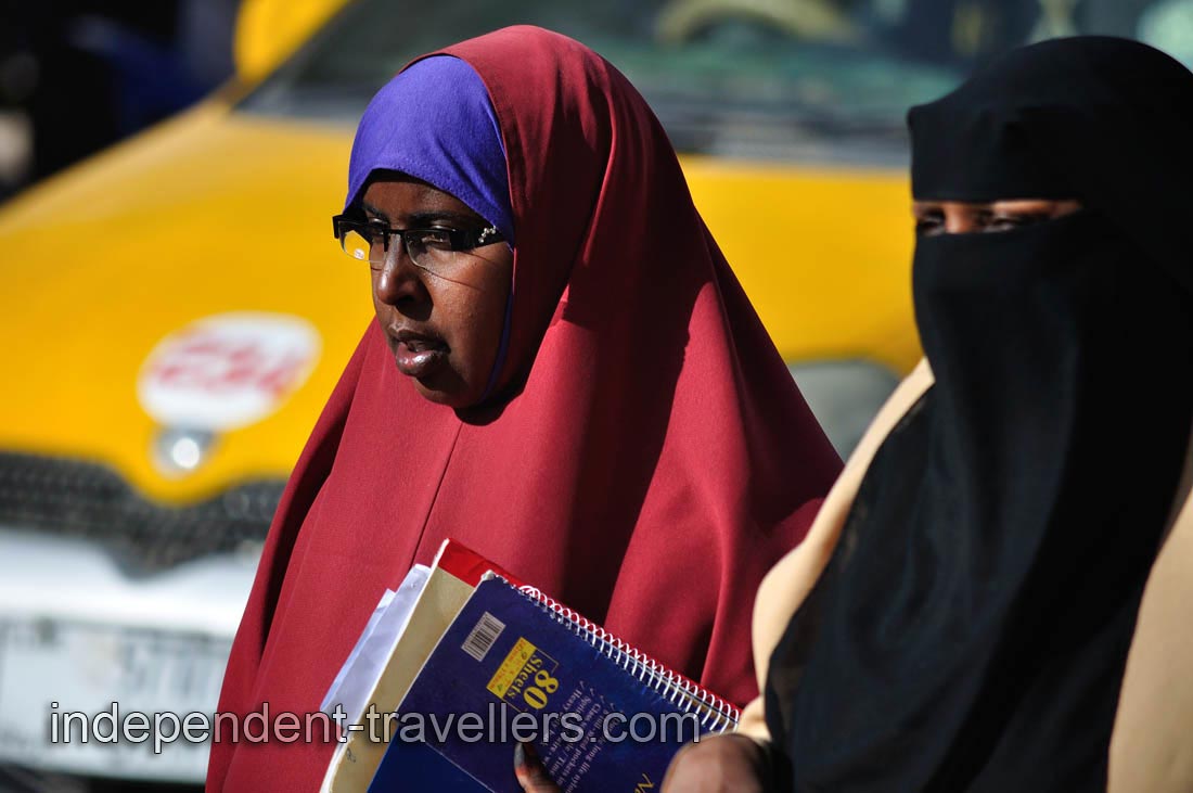 Faces of the Somali women
