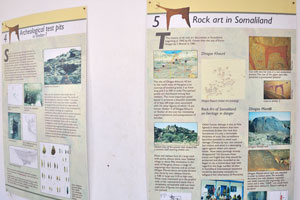 Archaeological test pits in shelter 7 and rock art in Somaliland