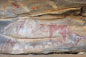 Laas Geel cave paintings in Somaliland have an outstanding quality, archaeologists say