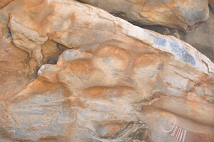 This cave art is among the oldest found in Africa
