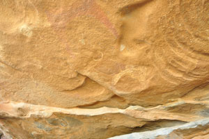 The painted caves of Laas Geel are actually rock shelters