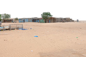 Houses in an ordinary Somaliland village