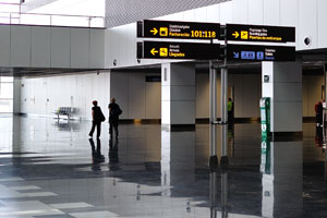 This hall in Gran Canaria Airport (IATA: LPA) is used for the domestic departures