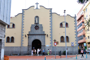 The church of “Parroquia del Santísimo Cristo Crucificado”