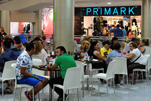 The Primark clothing store is located inside Centro Comercial Las Arenas