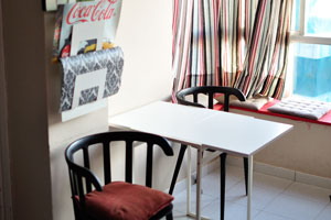Calle Olof Palme, 1, room 601: a place where we ate