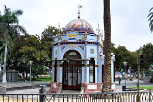 Quiosco Modernista de San Telmo is located in San Telmo Park