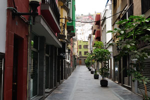Calle Villavicencio street