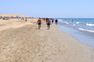 Lovely beach, lovely sand dunes... be careful though, the further you go down Maspalomas beach, the less clothes you will see!