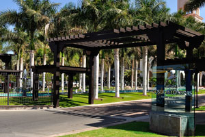 An entrance to the Lopesan Costa Meloneras Resort