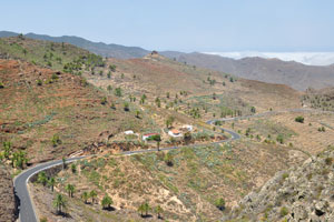Barranco de la Guancha is the valley which connects by GM-2 road the ancient laurel forest to San Sebastián de La Gomera town