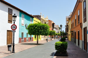 Calle Real street is located in San Sebastián de La Gomera town