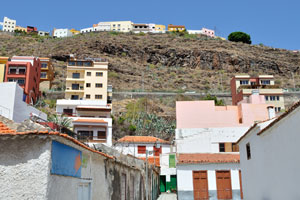 San Sebastián de La Gomera is a multileveled mountainous town