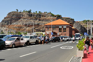Calle de San Sebastián street is found in Puerto de la Gomera port