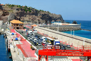 Puerto de la Gomera port serves ferry routes to the islands of Tenerife, La Palma and El Hierro