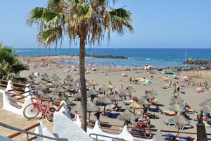 Playa de Troya beach is an awesome place for swimming and sunbathing