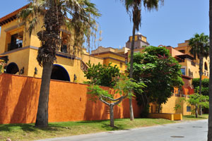 Europe Villa Cortés as seen from Paseo Orinoco street