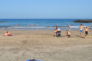Playa de Troya beach contains the fine pure sand so loved by the children