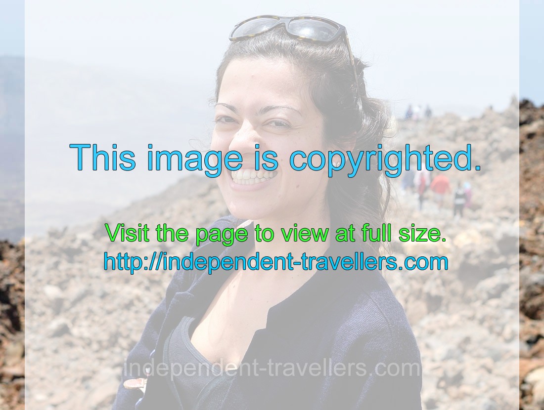 Gorgeous Spanish girl is smiling on the trail #12 “Pico Viejo Vantage Point”