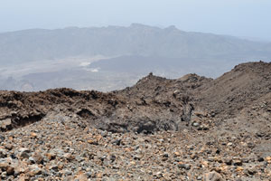 The last summit eruption from Mount Teide occurred about the year 850 CE