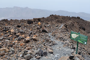 The trail #9 “Teide - Pico Viejo - TF 38” is yet not officially approved