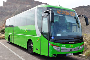 Bus line 342 “Playa de Las Américas - Las Cañadas del Teide” will get you to the Сable Сar from the south of the island