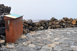 This is one of the numerous viewing platforms on the walkway which leads to the Mount Teide peak