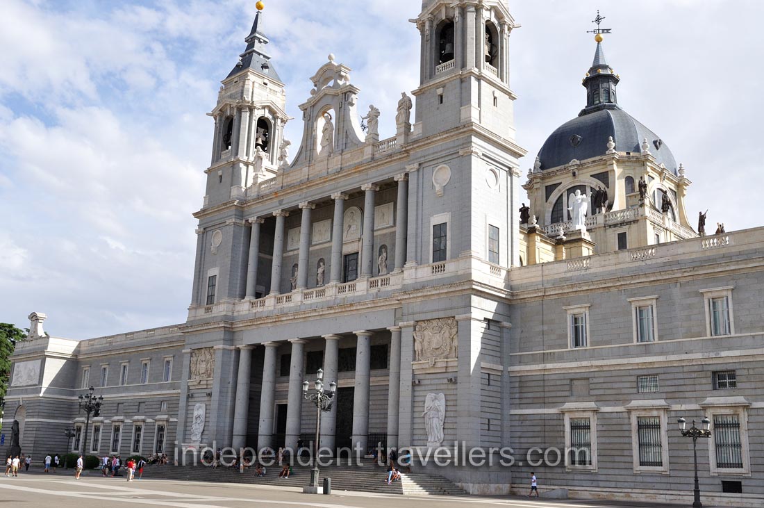 The Almudena Cathedral is the seat of the Roman Catholic Archdiocese of Madrid