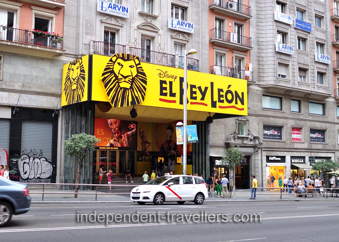 &ldquo;The Lion King&rdquo; (El Rey León) entertainer