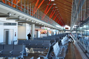 R area includes R1-R18 boarding gates