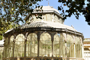 The cast-iron frame of Crystal Palace was manufactured in Bilbao