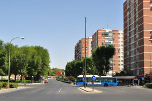 La Vaguada shopping mall is located on Avenida de Monforte de Lemos