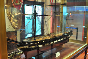 Model of the frigate “Hélice” (1847)