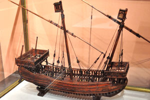 Mediterranean merchant ship model