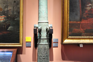Average culverin bastarda of 73mm caliber is made from bronze by Juan Acuna de Vela (1601)