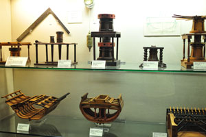 These are models of the winches