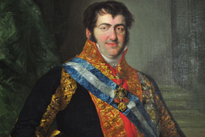 Fernando VII, King of Spain “1784-1833” by Vicente López Portaña “1830” (oil on canvas)