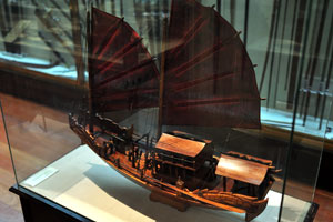 The Vietnamese Junk “sailing ship” was used in the beginning of 20th century
