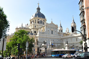 Almudena Cathedral “Santa María la Real de La Almudena” is a Catholic church in Madrid