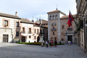 Plaza de la Villa historical landmark