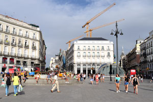 Puerta del Sol public square