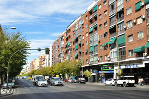 Ronda de Atocha street