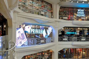 Primark Gran Vía is opened 7 days a week and until 10 pm each night